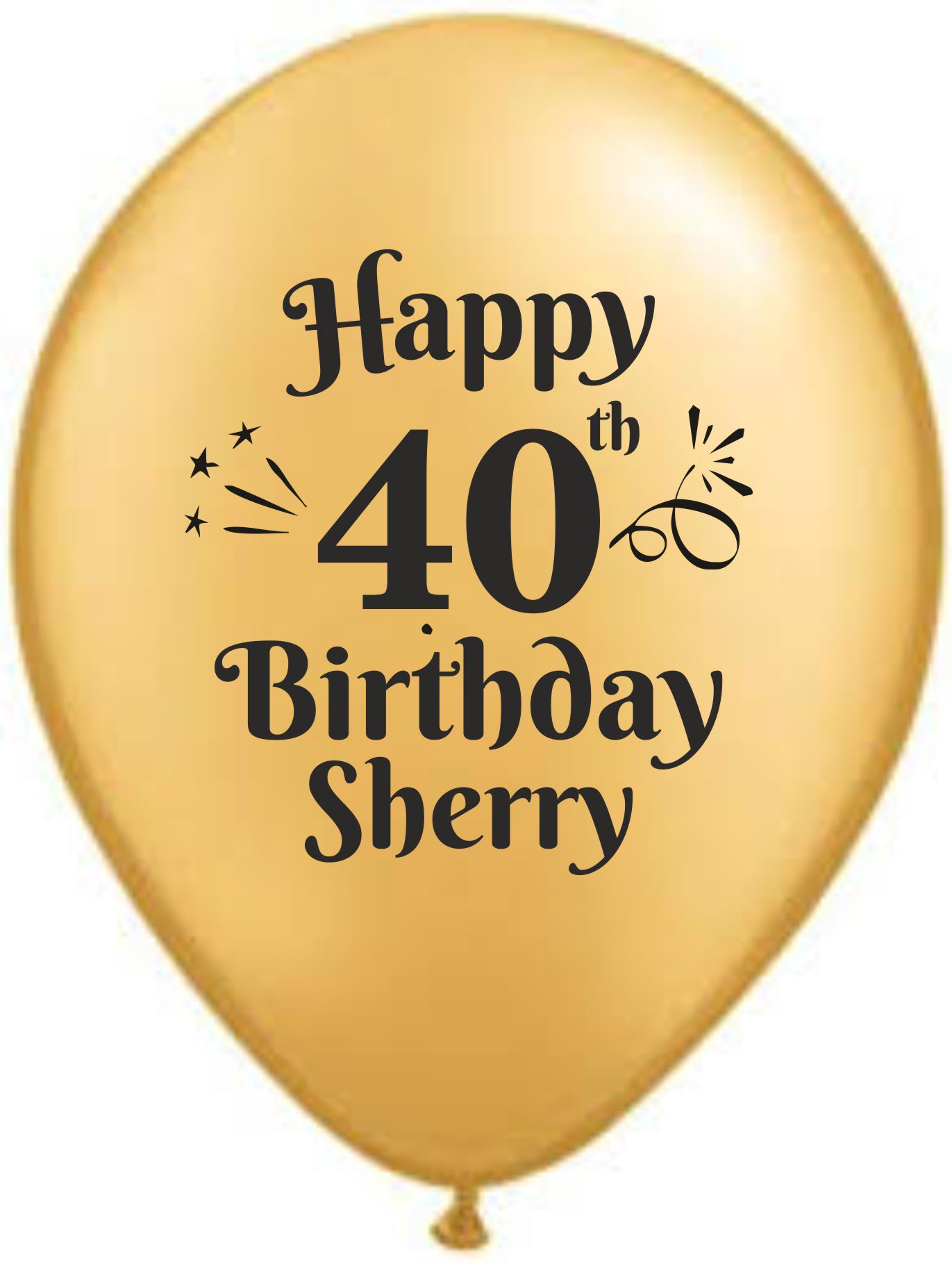 The Magic Balloons store - Personalized Name Printed Birthday Party Balloons with Birthday Boy/Girl Name( pack of 100)-Multicolored