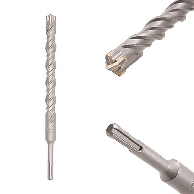 TAPARIA Sds Plus Hammer Drill Bits (Cross Tip) 20x200x260mm 49E HDC20260