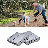 HDMI 60m KVM Extender with Audio – Keyboard Mouse Control Over Distance