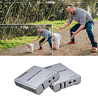 HDMI 60m KVM Extender with Audio – Keyboard Mouse Control Over Distance