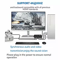 3-Port 4K HDMI Switch | 1x3 HDR Hub with Remote 3-Port 4K HDMI Switch | 1x3 HDR Hub with Remote