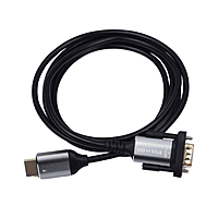 Hdmi (M) To Vga (M) Cable Adapter, Gold-Plated  for Computer, Desktop,Laptop, Pc, Monitor, Projector, Hdtv, and More (Not Bidirectional) -1.8m