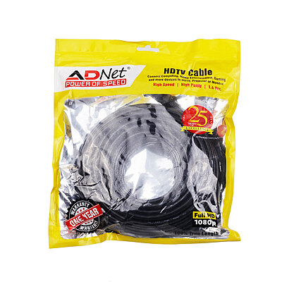 1.4V High-Speed HDMI Cable (10 Meter) with Ethernet + 3D True Ultra HD