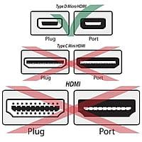 Micro HDMI Adapter - HDMI Female (Type-A) to Micro HDMI Male (Type-D) Micro HDMI Adapter - HDMI Female (Type-A) to Micro HDMI Male (Type-D)