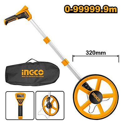 INGCO Digital Display Measuring Wheel HDMW23 (0-99999.9M)