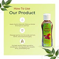 Harsha Naturals - Hibiscus Herbal Shampoo - 100 ml