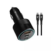 Ultraprolink UM1276 MACH 130 GaN 3 130W Car Charger with Cable