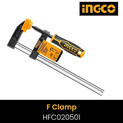 INGCO F Clamp With Plastic Handle HFC020501 (50x150mm) INGCO F Clamp With Plastic Handle HFC020501 (50x150mm)