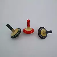 Channapatna Wooden Spinning Tops Toy Set