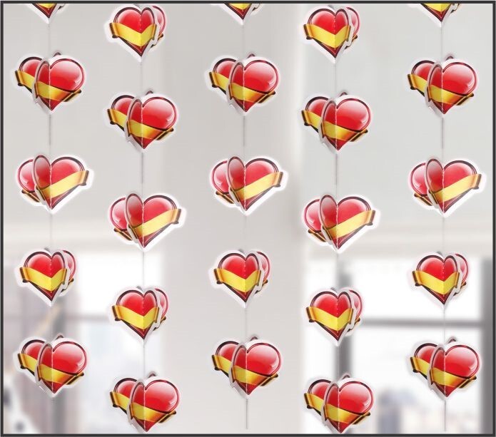 MINI HEART FRILL(HG 3191)