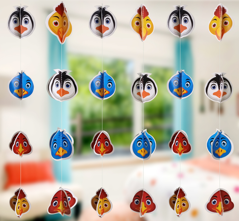 MINI CUTE BIRDS FRILL