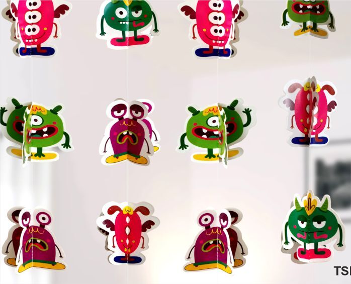 MINI CUTE MONSTER FRILL