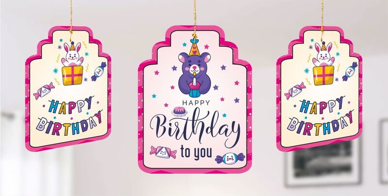 HAPPY BIRTHDAY HANGING