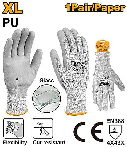 INGCO Cut-Resistance Gloves HGCG02-XL