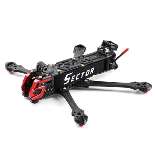 5-inch HGLRC Sector D5 DJI O3 drone frame paired with EMAX 2400KV. 5-inch HGLRC Sector D5 DJI O3 drone frame paired with EMAX 2400KV.