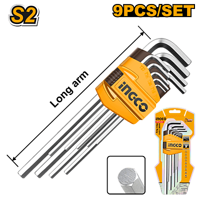 INGCO Hex Key HHK11092 (1.5-10mm)