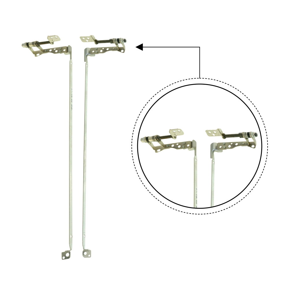 Laptop Hinge For HP Compaq Preasrio F500 F700 V6000 Laptop Hinge For HP Compaq Preasrio F500 F700 V6000