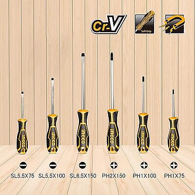 INGCO 6 Pcs Screwdriver Set HKSD0628 INGCO 6 Pcs Screwdriver Set HKSD0628