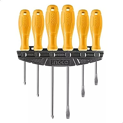 INGCO 6 Pcs Screwdriver Set HKSD0658