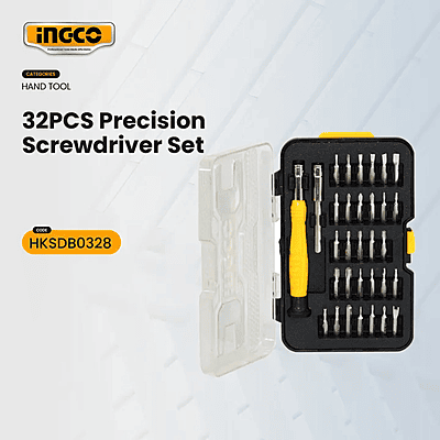 INGCO 32 Pcs Precision Screwdriver Set HKSDB0328 INGCO 32 Pcs Precision Screwdriver Set HKSDB0328