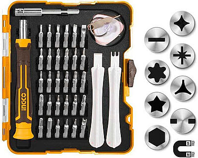 INGCO 37 PCS PRECISION S/D SET 4 X 60MM HKSDB0378 INGCO 37 PCS PRECISION S/D SET 4 X 60MM HKSDB0378