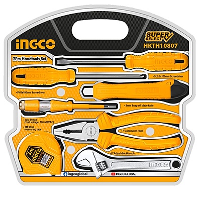 INGCO 7Pcs Hand Tools Set HKTH10807