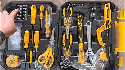 INGCO 120 Pcs Hand Tools Set HKTHP21201 INGCO 120 Pcs Hand Tools Set HKTHP21201
