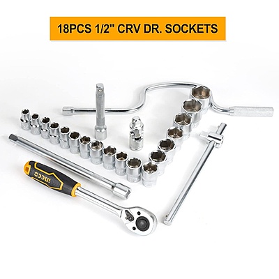 INGCO 24 Pcs 1/2" Socket Set HKTS0243