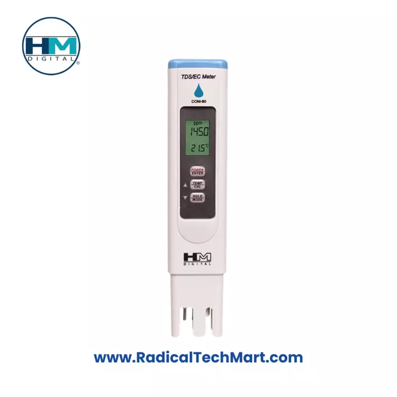 HM Digital COM-80 TDS EC Temperature Meter for Water Quality Testing