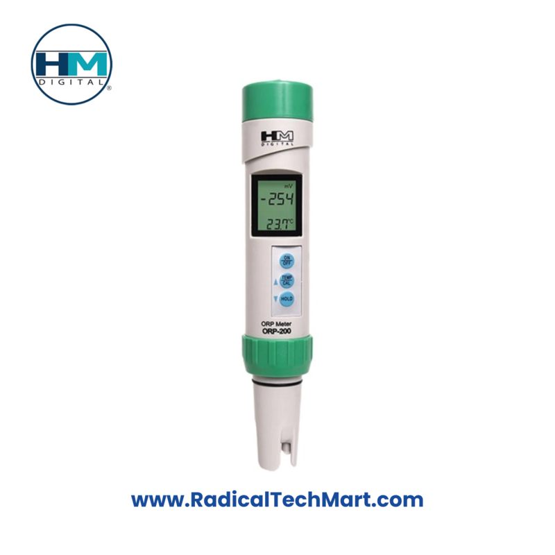 HM Digital ORP-200 Waterproof ORP Tester with Replaceable Sensor
