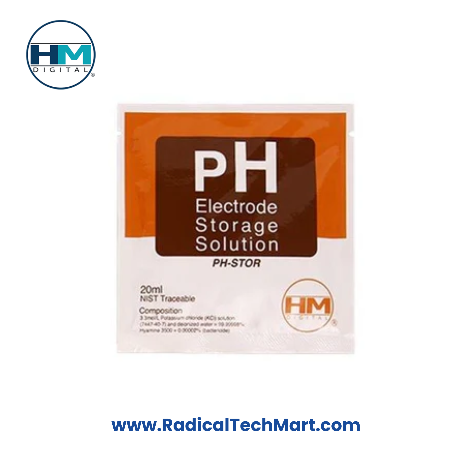 HM Digital PH-STOR (20ml) – Electrode Storage Solution