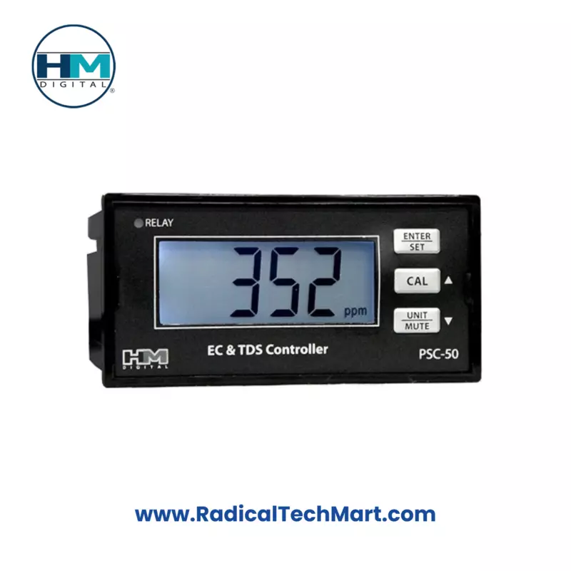 HM Digital PSC-50 (PS-50S) TDS EC Controller with Probe and LCD Display