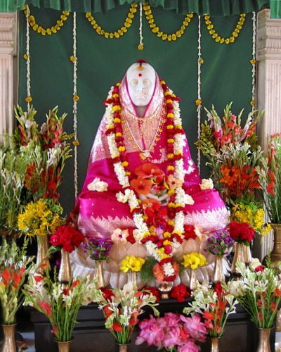 Holy Mother Sri Sarada Devi - Jayrambati Shrine Photo