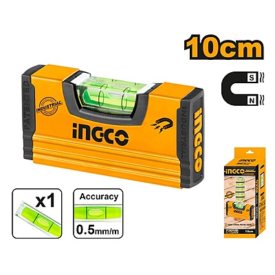 INGCO Mini Spirit Level HMSL03101 (Magnetic)