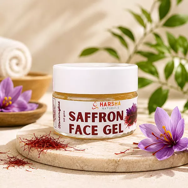 Harsha Naturals - Saffron Face Gel