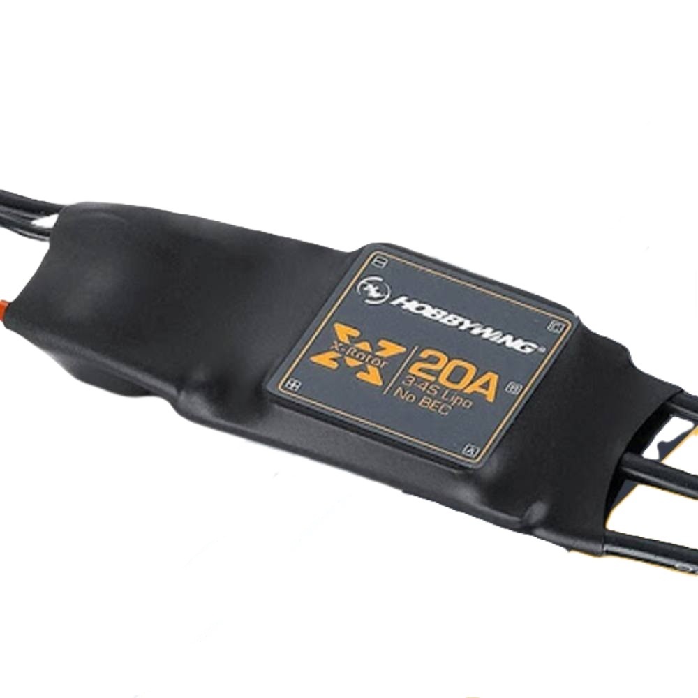 HOBBYWING XRotor ESC 20A HW-ETRX-333 - Side View Image