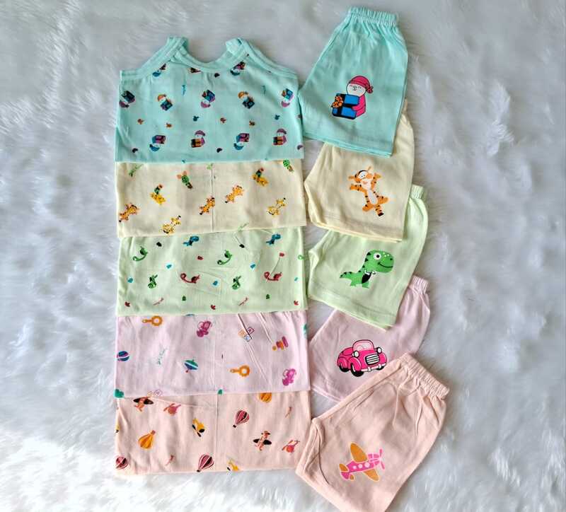 Hosiery Cotton Knot set- 6-12 Months