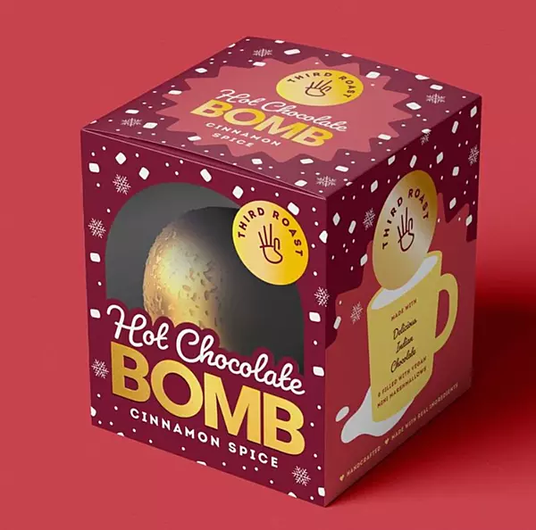 Spice Mix Hot Chocolate Bomb