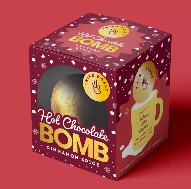 Hot Chocolate Bomb Cinnamon Spice - Third Roast