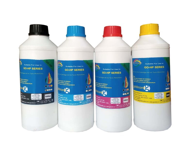 Compatible HP Refill Ink Printer 1000 ML x 4 (BK+C+M+Y) Bottles Compatible HP Refill Ink Printer 1000 ML x 4 (BK+C+M+Y) Bottles