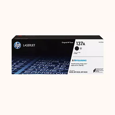 HP 137A Black Original LaserJet Toner Cartridge (W1370A)