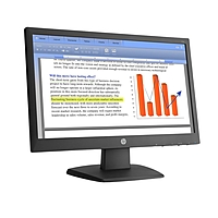 OPEN BOX | HP V194 | V5E94A7 | 18.5 INCH [46.99 cm] | LED- BACKLIT LCD MONITOR | BLACK