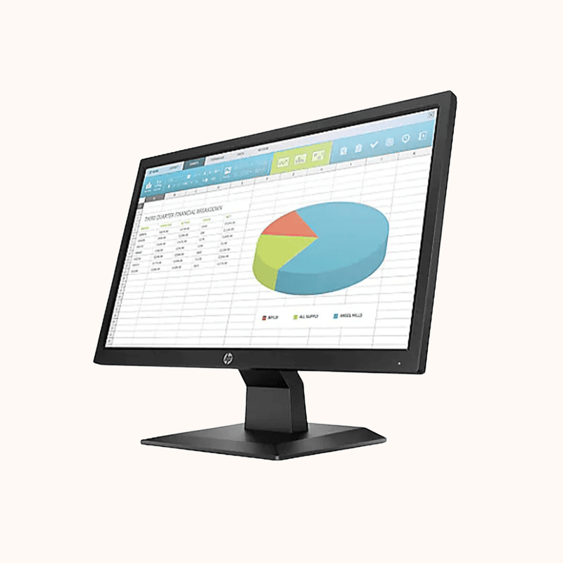 HP 19.5 inch HD+ LED Backlit TN Panel Monitor (P204V)