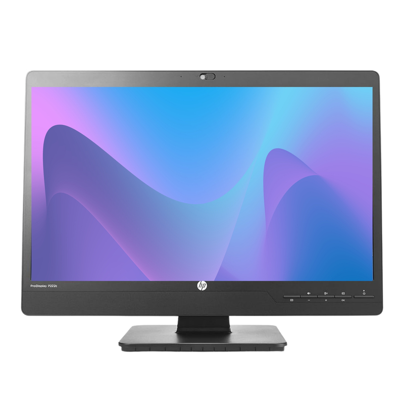 REFURBISHED | HP P222C | 22 INCH [54.6 cm] | CAMERA MONITOR | LED- BACKLIT LCD MONITOR | BLACK.
