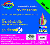 Gocolor HP Compatible Inkjet Ink 500 ml Magenta
