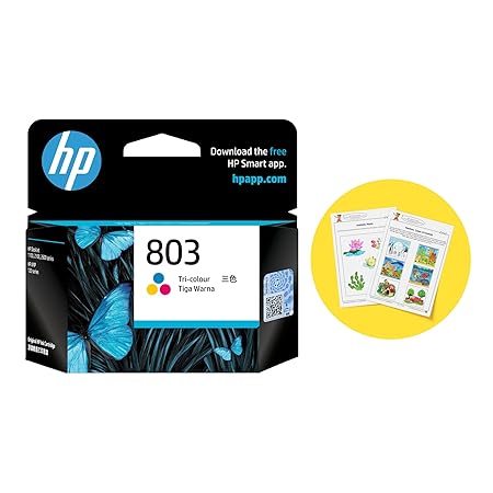 HP 803 Ink Cartridge For HP DeskJet All-in-One (2132, 2131, 2623, 2622, 2621), HP DeskJet (1112, 1111) Printers
