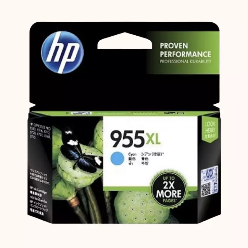 HP Cyan Ink Cartridge 955xl