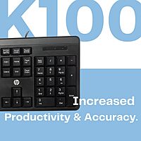 HP K100 WIRED KEYBOARD HP K100 WIRED KEYBOARD