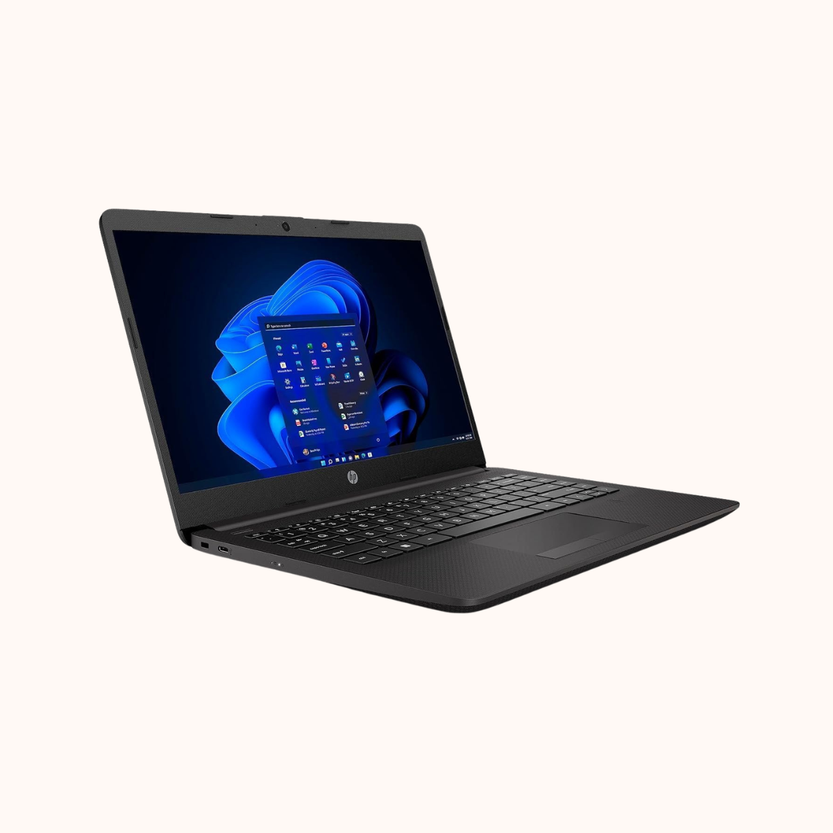 HP LAPTOP 240 G9 i3-1215U, 8GB/512GB, 14"HD, Win 11 Pro, 3 Year Warranty -9H222PT (Silver)