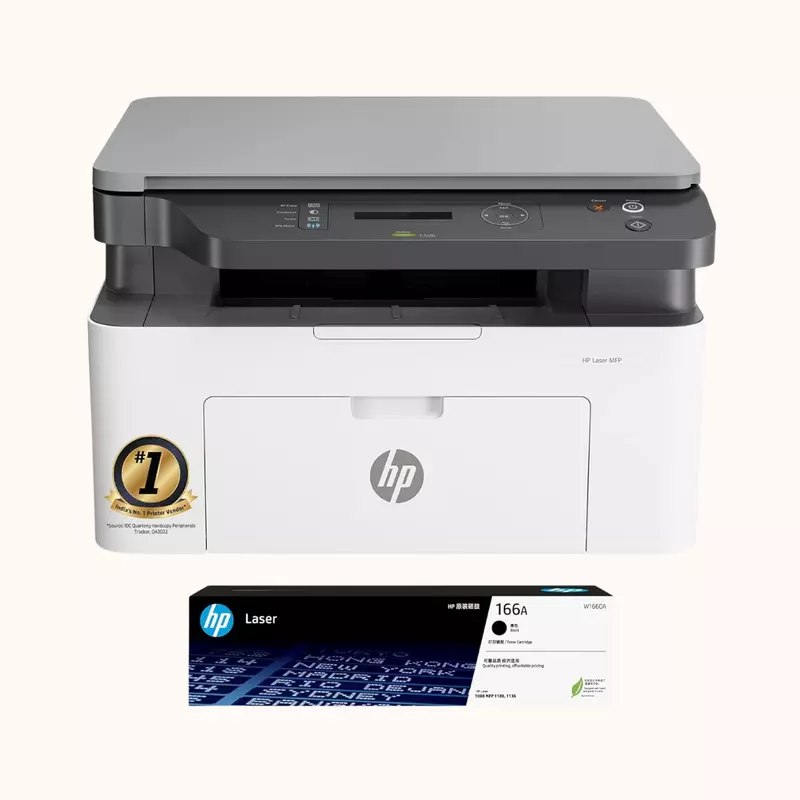 HP Laser jet Printer Wireless, Print, Copy, Scan, Printer- MFP 1188w